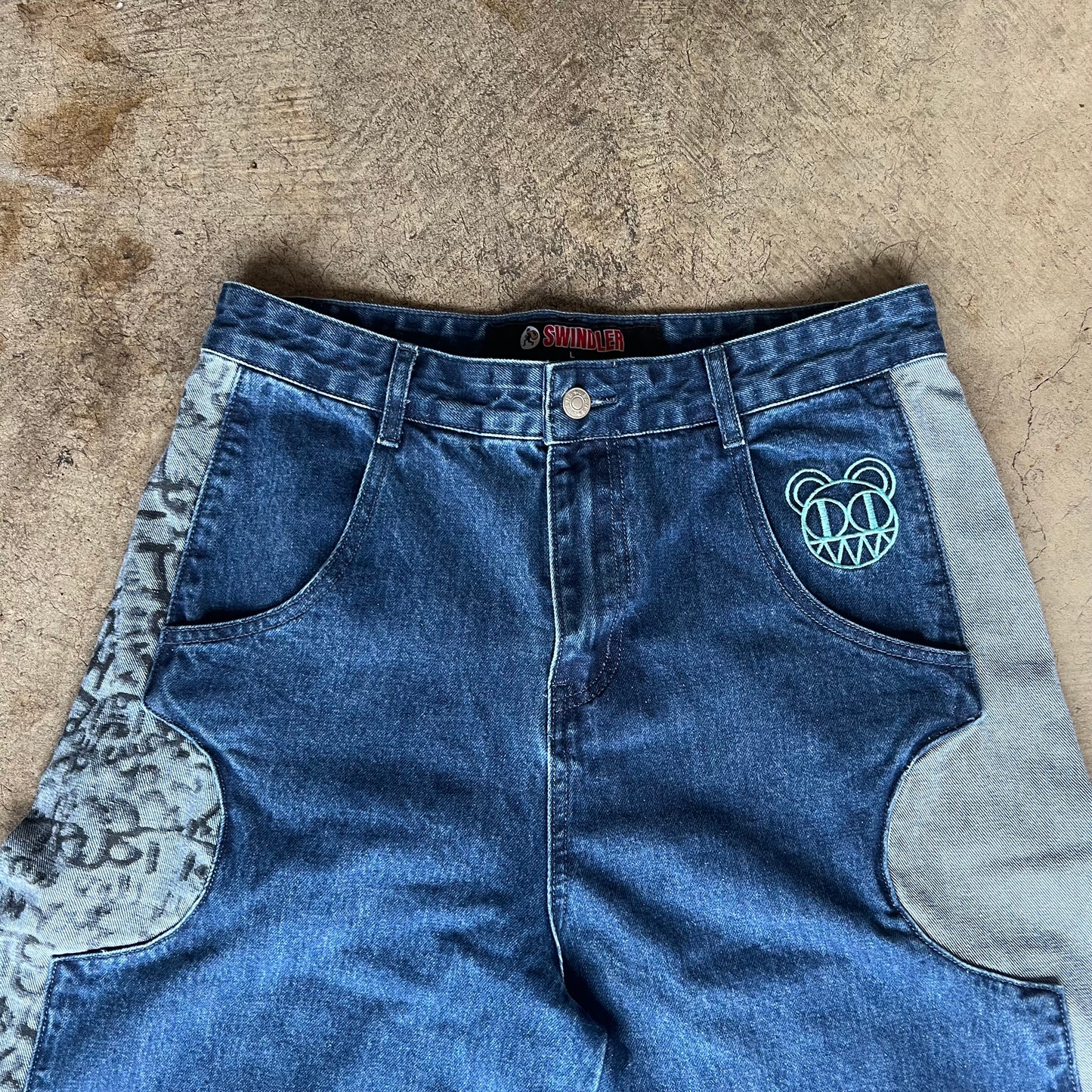 Ultra Wide Radiohead Jeans